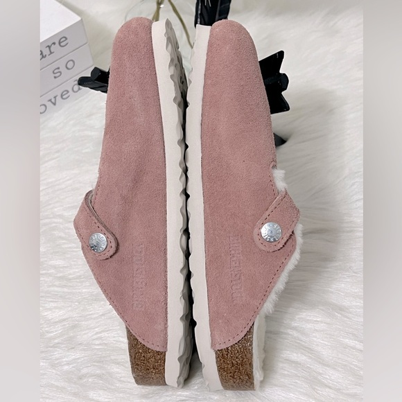 BIRKENSTOCK BOSTON SHEARLING REGULAR FIT PINK CLAY

USD $219.30 SIZE 36 - Picture 4 of 6